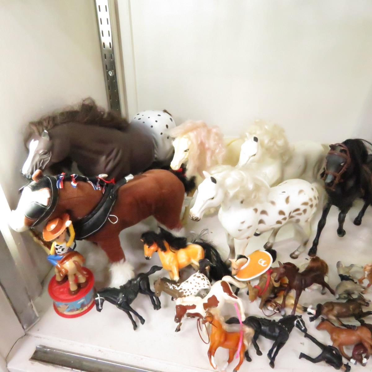 Toy horse collection