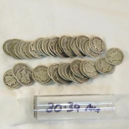 200 Silver Mercury Dimes