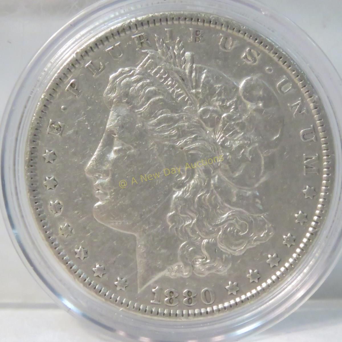 1880 Morgan Silver Dollar