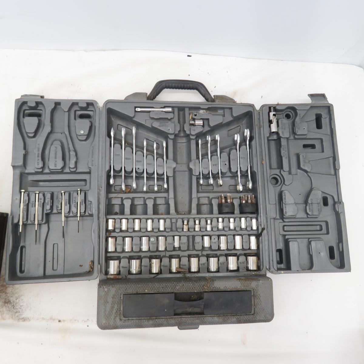 4 Tool Boxes with Tools