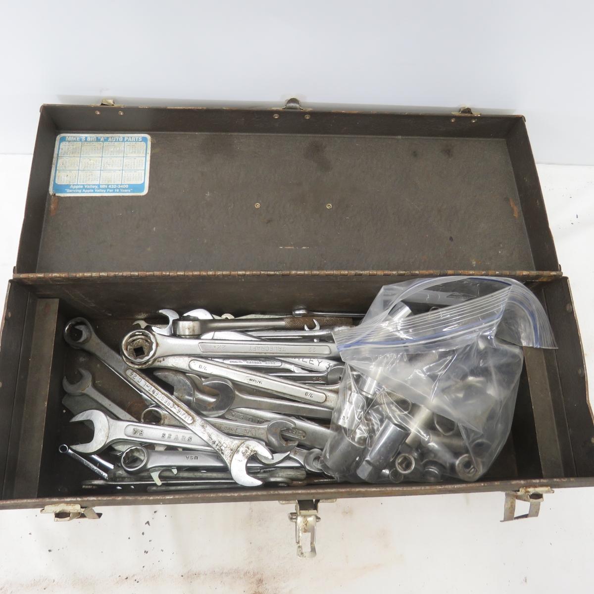 4 Tool Boxes with Tools