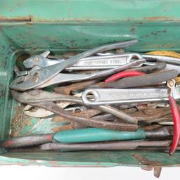4 Tool Boxes with Tools
