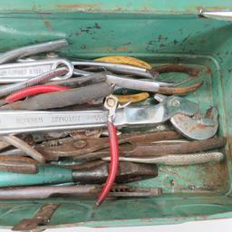 4 Tool Boxes with Tools