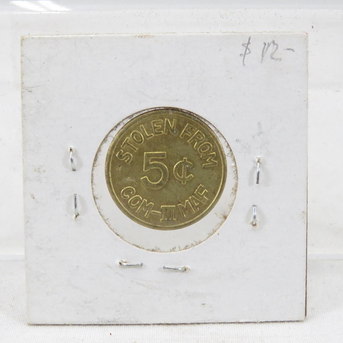 US military NCO Open Mess Tokens & More