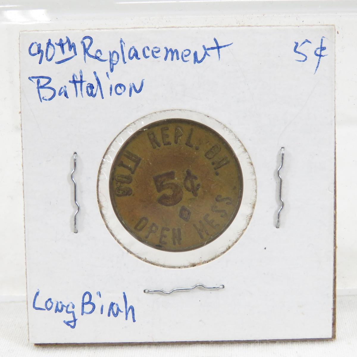 US military NCO Open Mess Tokens & More