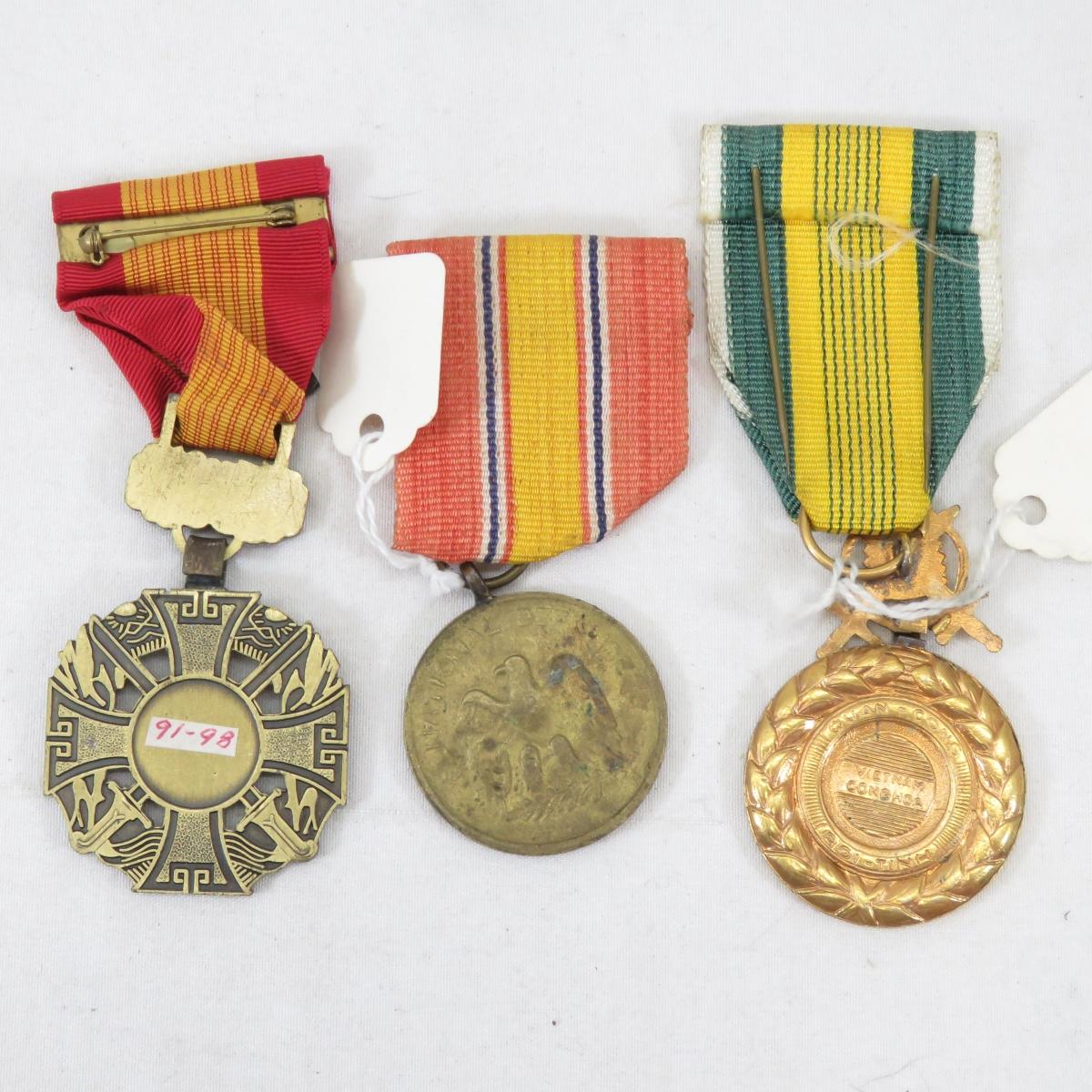 3 Vietnamese ARVN Medals