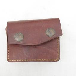 2 canvas ammo belts, bag and pouch