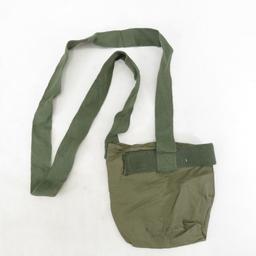2 canvas ammo belts, bag and pouch