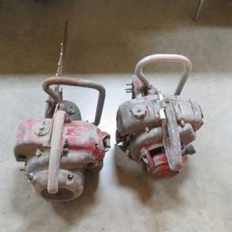 2 Vintage Mall Tool Co Gas Engine Chainsaws