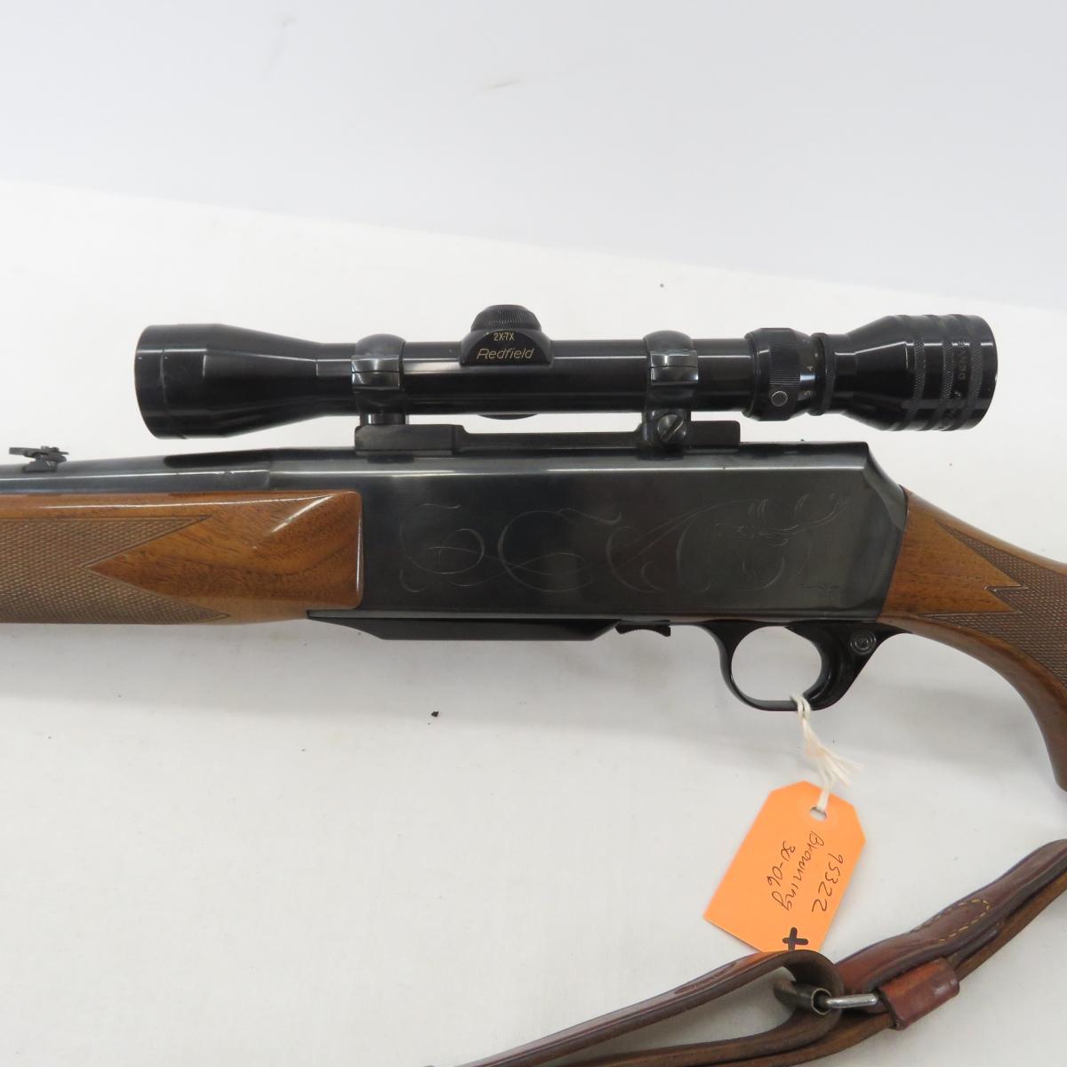 Browning BAR 30-06 Semi-Auto Rifle with Scope