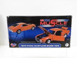 3 Diecast 1:18 Car Models in Boxes