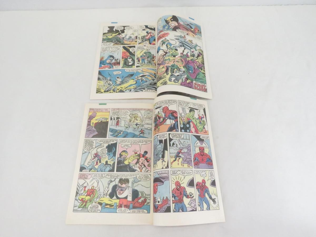 Marvel Super Heroes Secret Wars # 1 and 8