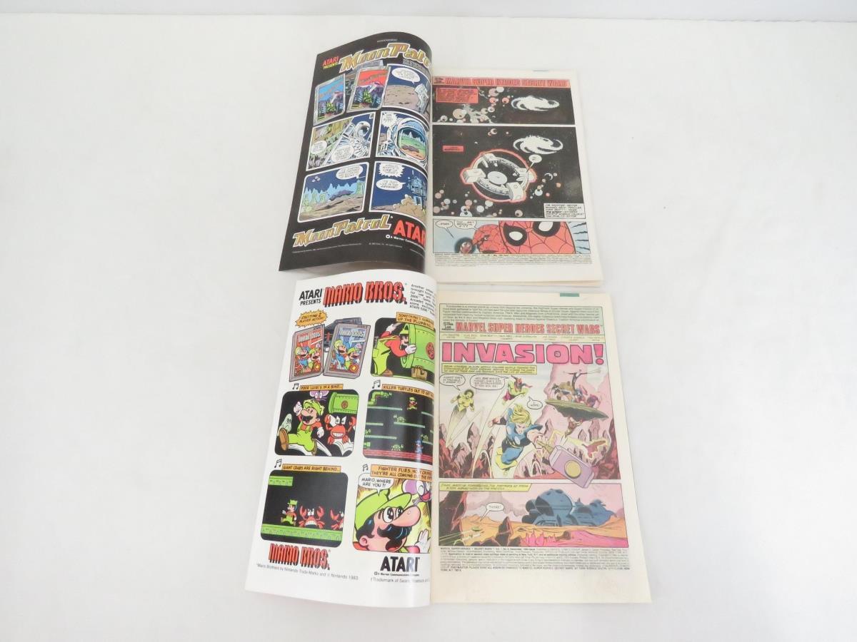 Marvel Super Heroes Secret Wars # 1 and 8