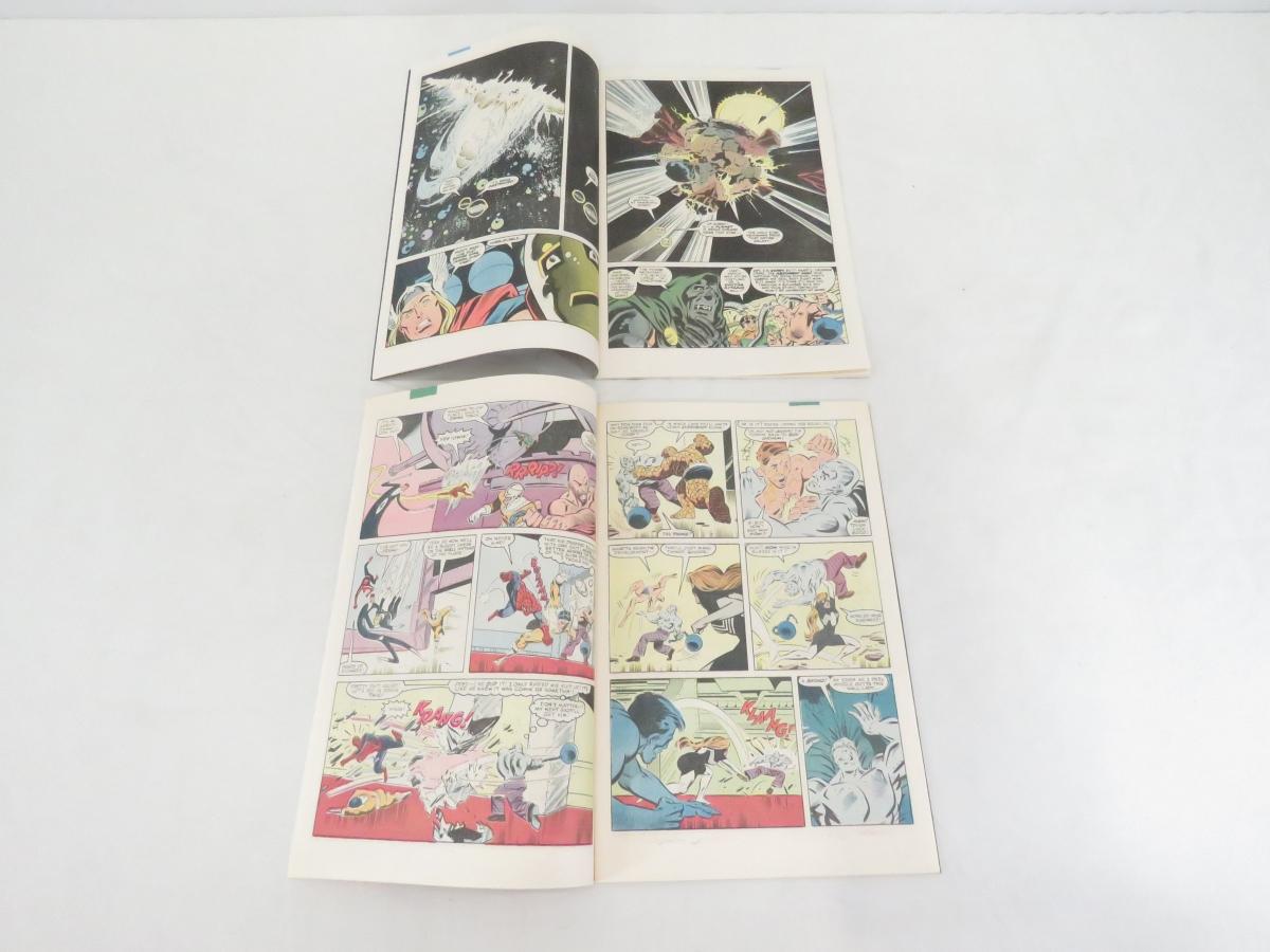 Marvel Super Heroes Secret Wars # 1 and 8