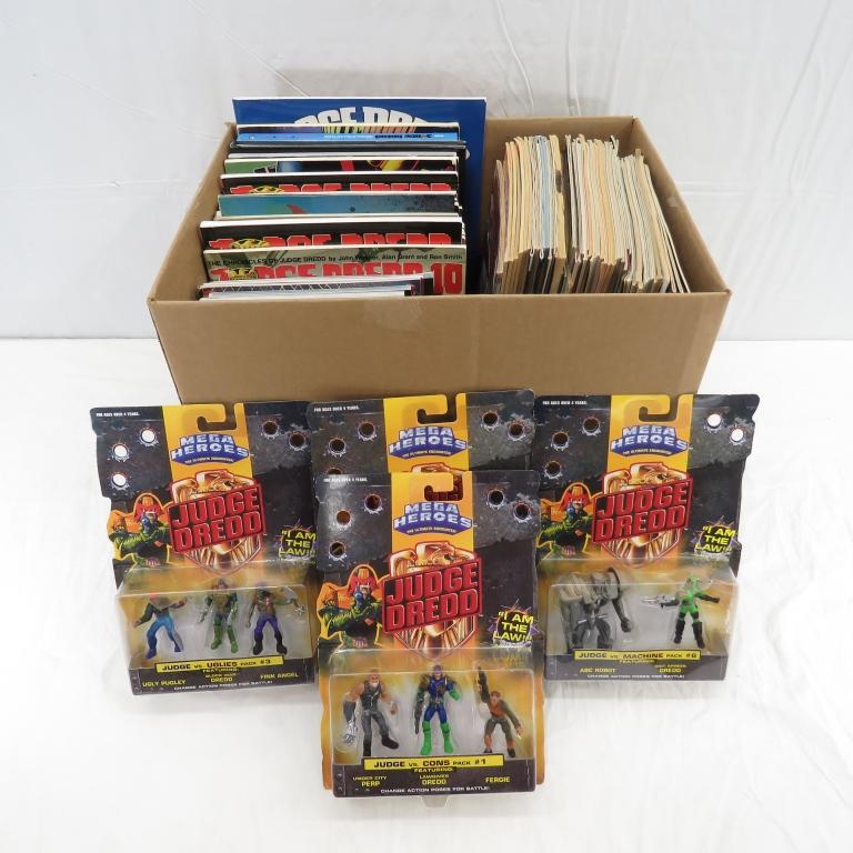 Judge Dredd Books, Magazines, Comics and More