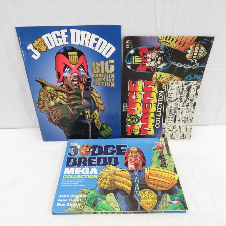 Judge Dredd Books, Magazines, Comics and More