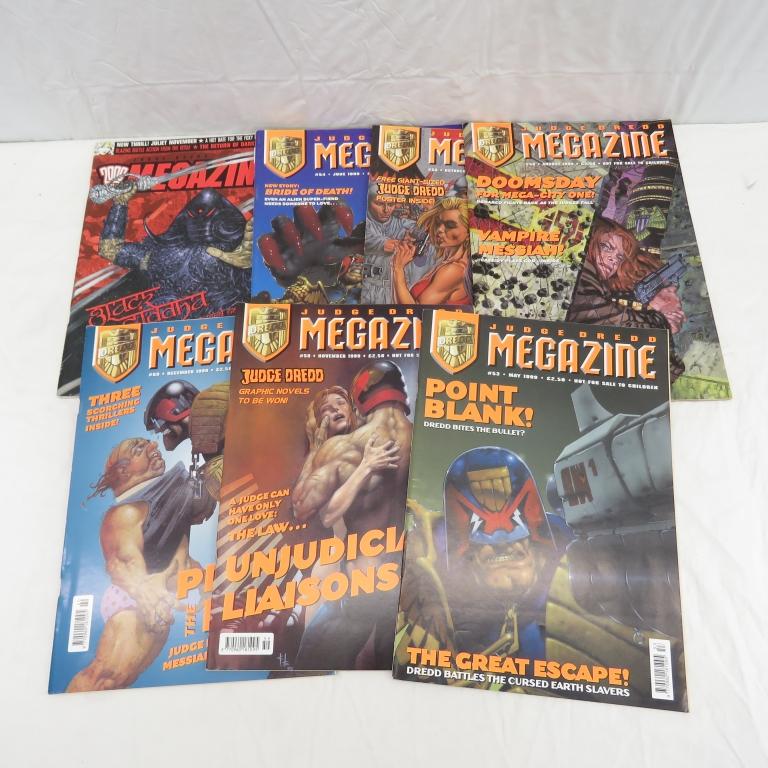 Judge Dredd Books, Magazines, Comics and More