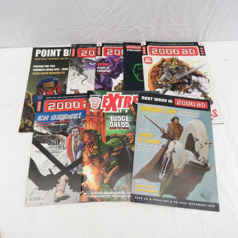 Judge Dredd Books, Magazines, Comics and More