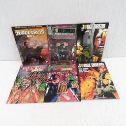 Judge Dredd Books, Magazines, Comics and More
