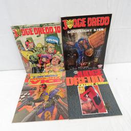 Judge Dredd Books, Magazines, Comics and More