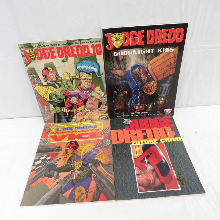 Judge Dredd Books, Magazines, Comics and More