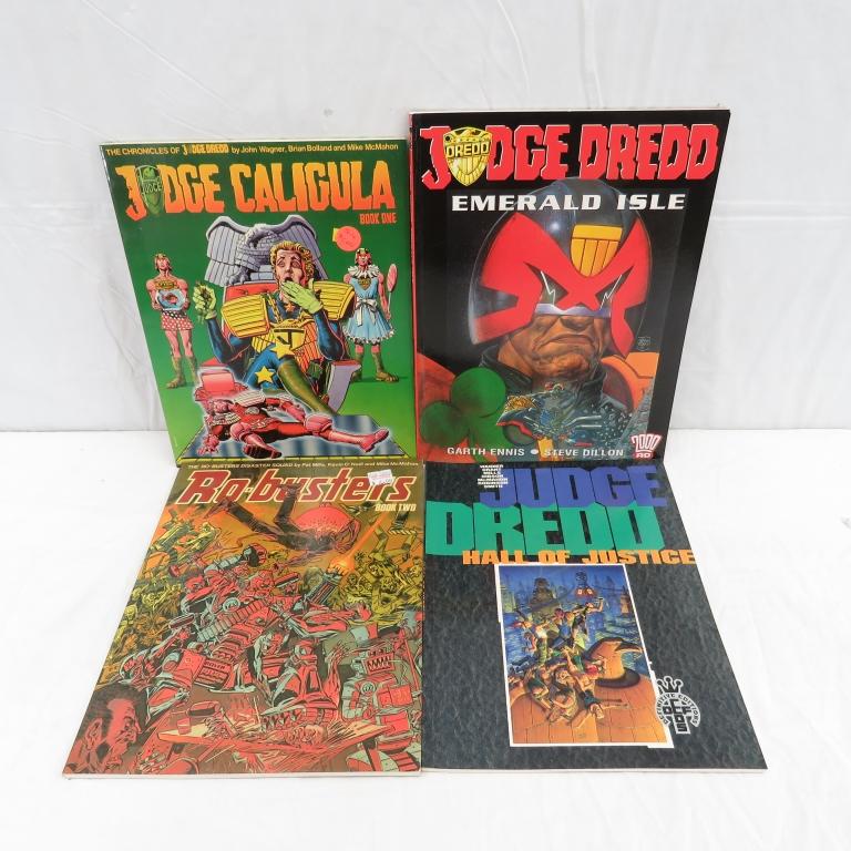 Judge Dredd Books, Magazines, Comics and More