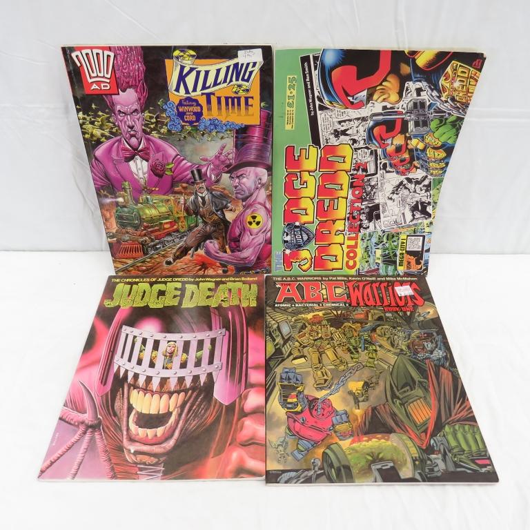 Judge Dredd Books, Magazines, Comics and More