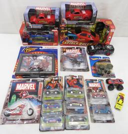 Spider-Man Diecast and Remote Control Cars