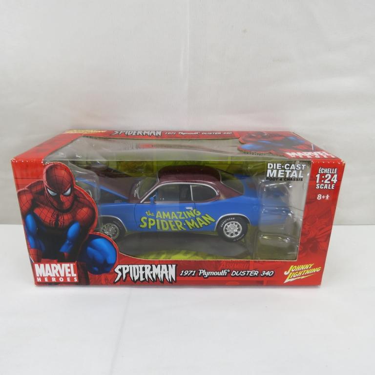Spider-Man Diecast and Remote Control Cars
