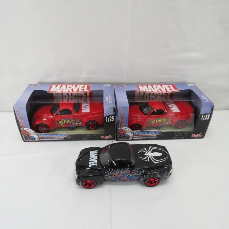 Spider-Man Diecast and Remote Control Cars