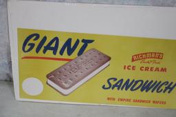 Icy Pi & Richman's Ice Cream Cone & Sandwich Adv
