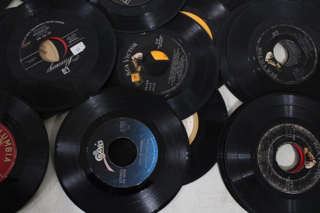 100+ 45rpm Records Variety of Genres