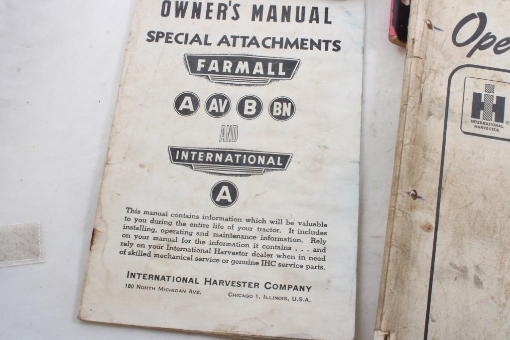 International Harvester Owner/Operator Manuals