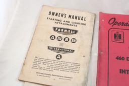 International Harvester Owner/Operator Manuals