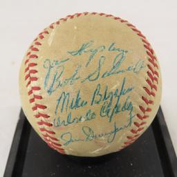 1957 Minneapolis Millers Signed Team Ball