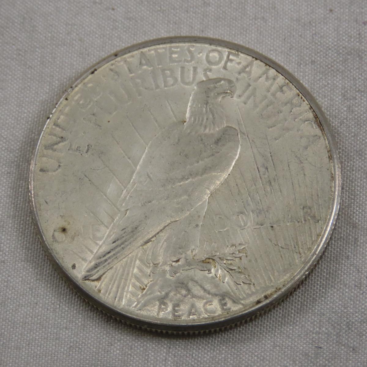 5 1923 Peace Silver Dollars