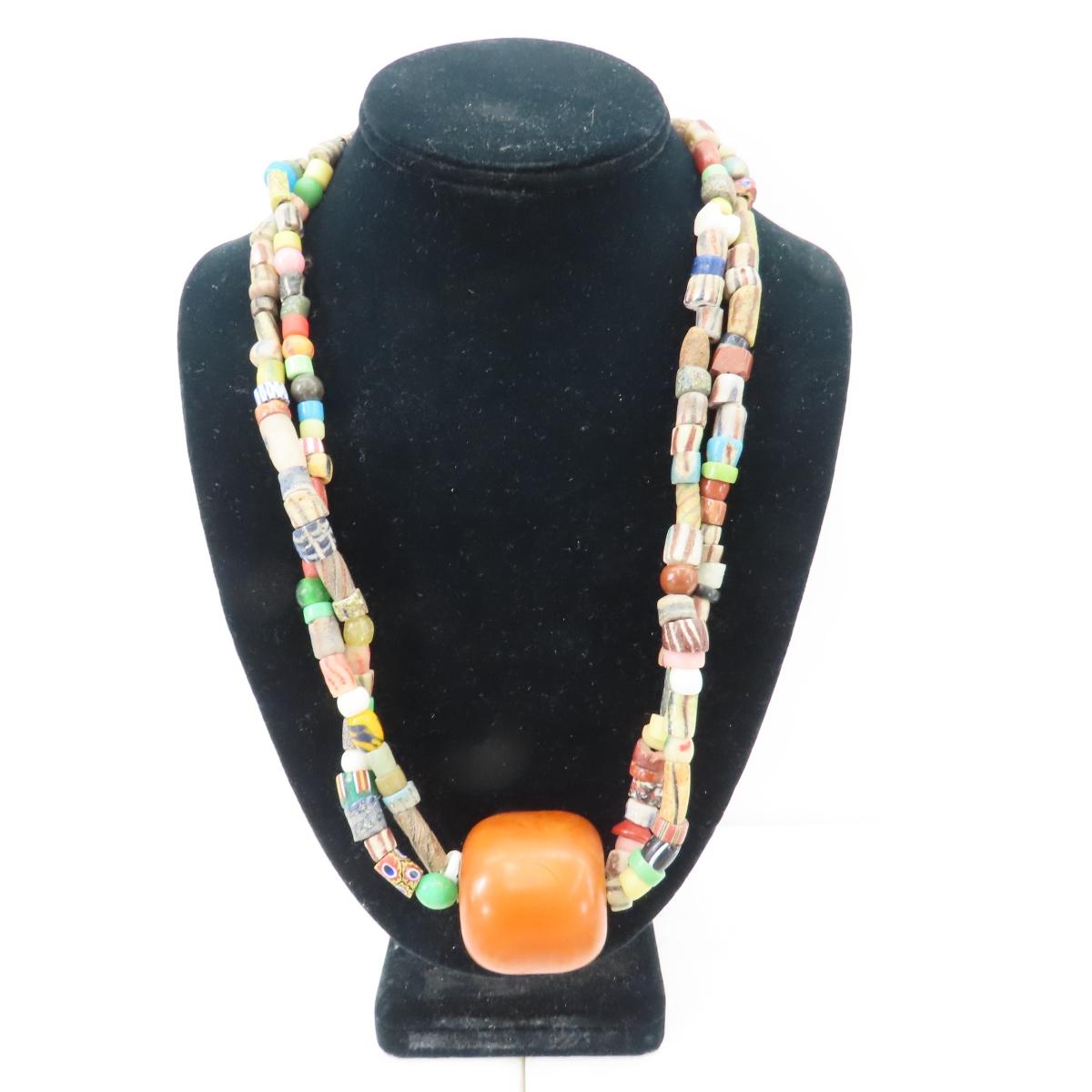 Ann Maurice, African, Shell and Other Bead Jewelry