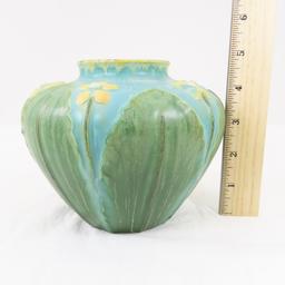 Ephraim Pottery Yellow Flower Vase- Ken Nekola