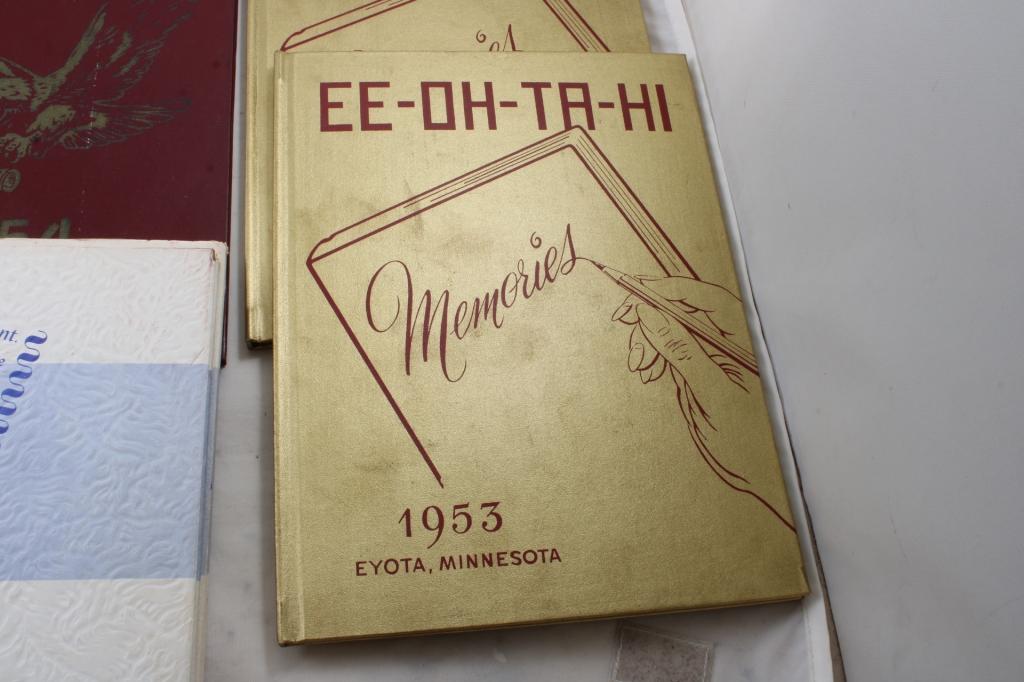 1949-1954 Eyota Minnesota Yearbooks