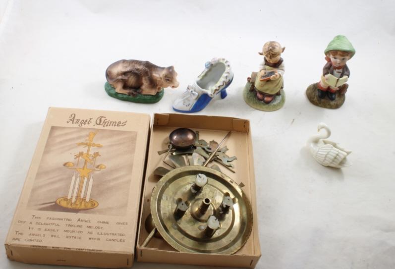 1963 Goebel Figurine, Lenox Swan & More