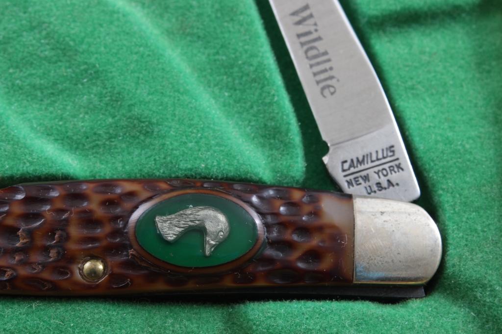 Camillus Folding American Wildlife w/Gut Hook