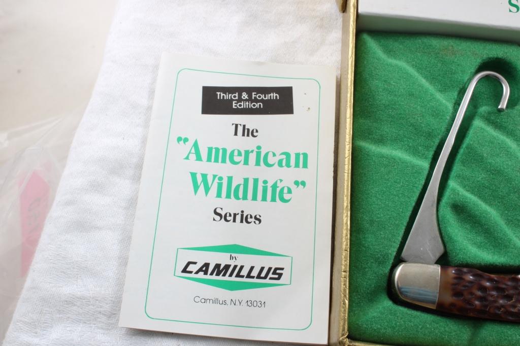 Camillus Folding American Wildlife w/Gut Hook