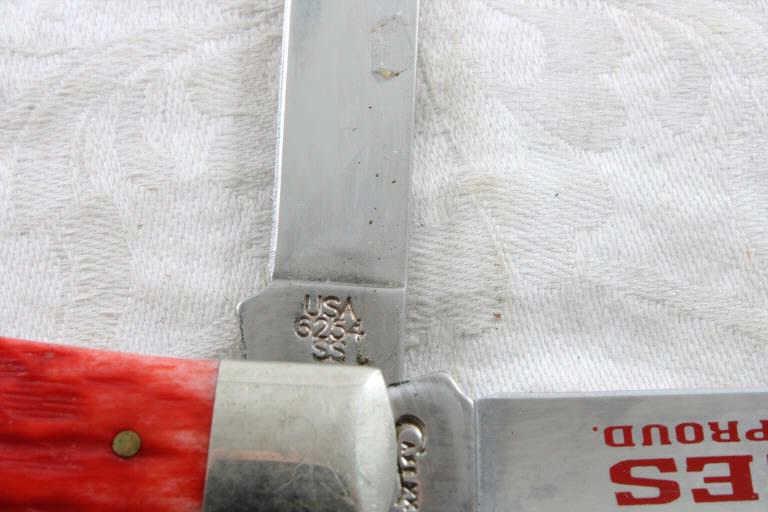 Case XX Marine Commemorative Folding 2 Blade Knife