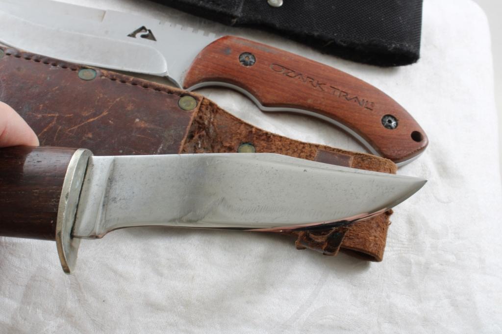 Henry Sears Queen & Ozark Trail Fixed Blade Knives