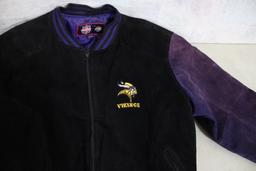 Minnesota Vikings Fans Gear Jacket Size XL