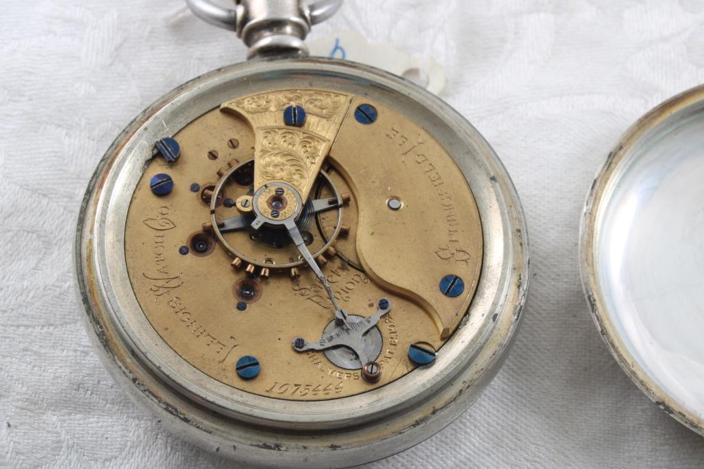 Illinois 15J Coin Silver Case Pocket Watch