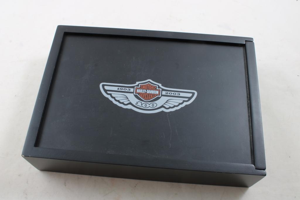 Harley Davidson Collector Cards Money Clip Key Fob