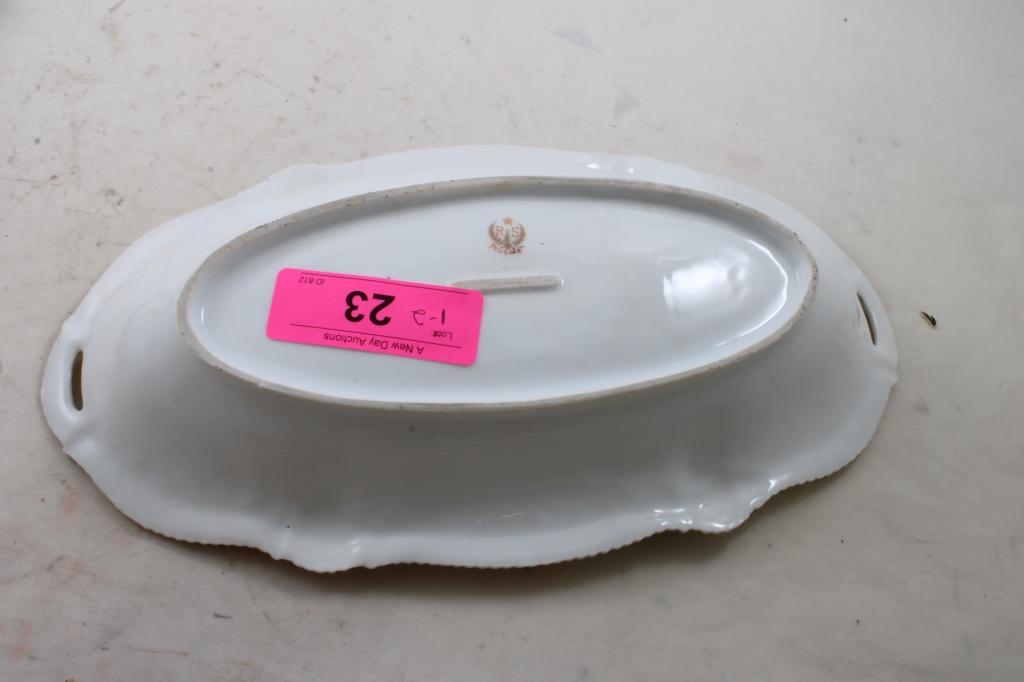 2 R S Prussia Serving Bowl/Platter