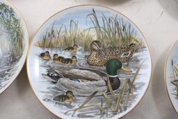 6 Southern Living Game Bird Collector Plates 1982