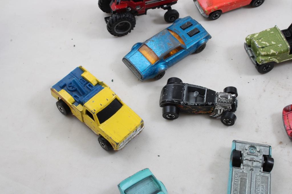 Lot of Hot Wheels, Matchbox Cars